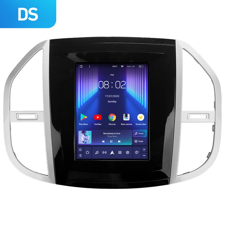 Navigatie Auto Teyes Tip Tesla TPRO 2 Mercedes-Benz Vito 3 2014-2020 4+64GB 9.7" QLED Octa-core 1.8Ghz, Android 4G Bluetooth 5.1 DSP