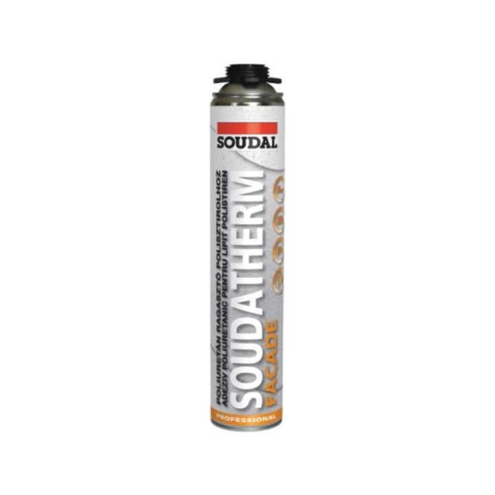 Adeziv poliuretanic Soudal Soudatherm Facade, 750 ml