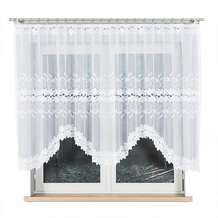 Perdea Markizeta, Poliester, 320x140 cm, Alb