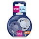 Suzeta din silicon LOVI Prime 6-18 luni, albastru, set 2 bucati