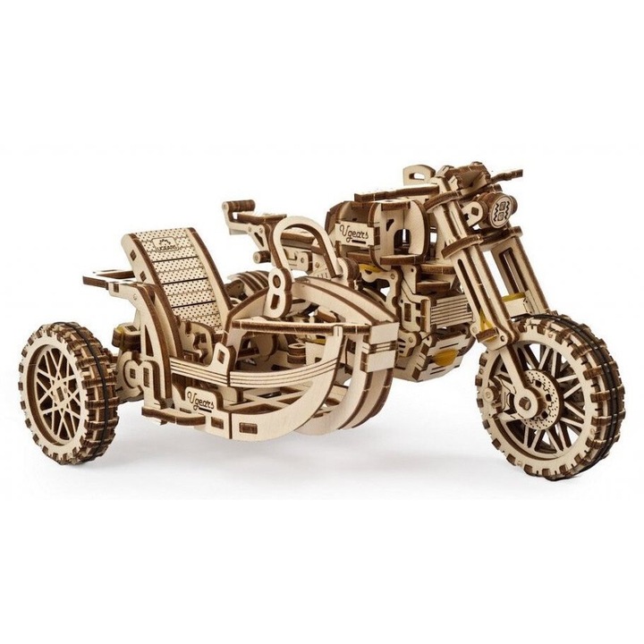 UGEARS Oldalkocsis motor – mechanikus modell