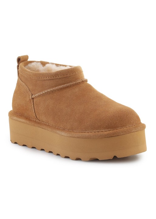 BEARPAW, Ghete slip-on flatfornm Retro, Maro