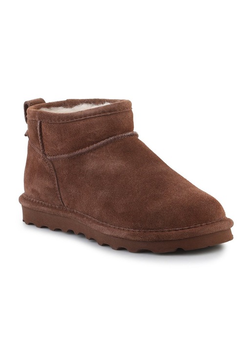 Ghete dama Shorty Cocoa, Bearpaw, Piele naturala, Maro, 42 EU