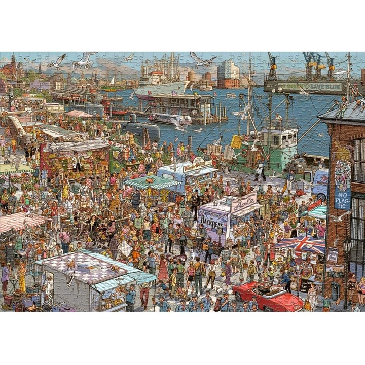 Пъзел Heye, Fresh Fish, 2000 части