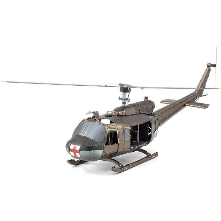 3D Metal Earth Puzzle UH-1 Huey Helikopter