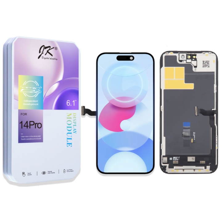 Ecran LCD IN-CELL pentru iPhone 14 Pro, JK, calitate excelenta a imaginii