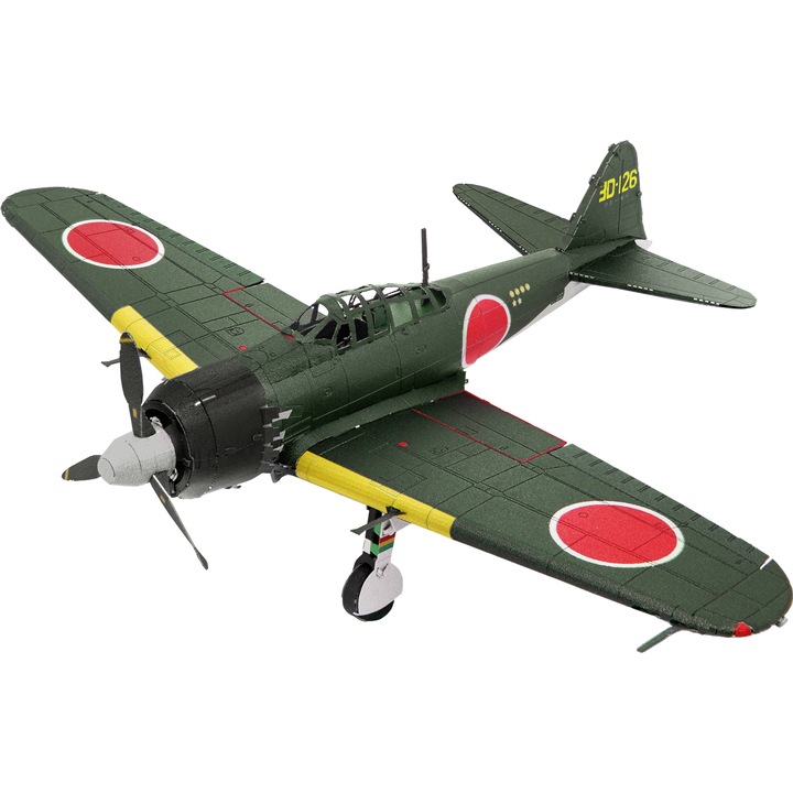 3D Metal Earth Mitsubishi Zero Puzzle