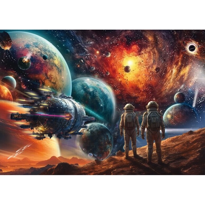 Puzzle, Schmidt, Culori cosmice: Calatorind prin cosmos, 1000 de piese