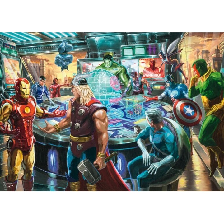 Schmidt 1000 db-os puzzle - Marvel - Avengers, Thomas Kinkade (59958)