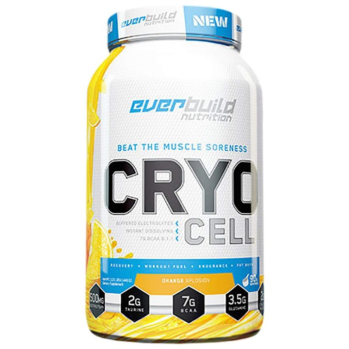 Аминокиселини, Everbuild, Intra-Workout CryoCell, Mango Punch, 1,4 кг