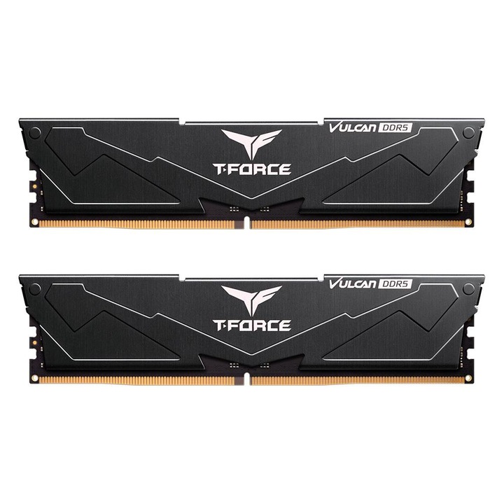 Team Group T-Force Vulcan Black DDR5 32GB (2x16GB) 6000MHz CL30 RAM 5-FLBD5-32G