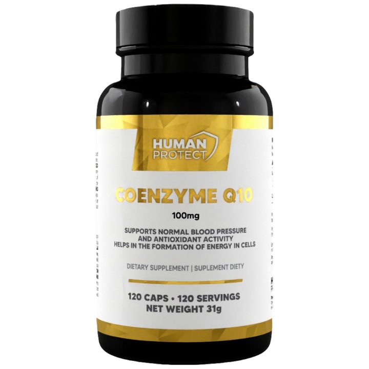Human Protect Coenzyme Q10 étrend-kiegészítő 100 mg foszfolipidekkel, 120 kapszula