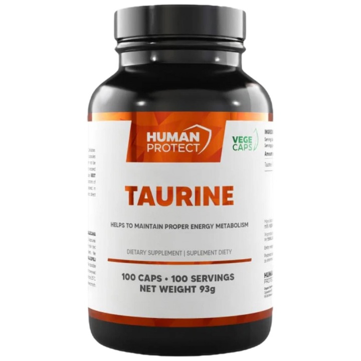Táplálékkiegészítő Human Protect Taurine 800 mg, 100 kapszula
