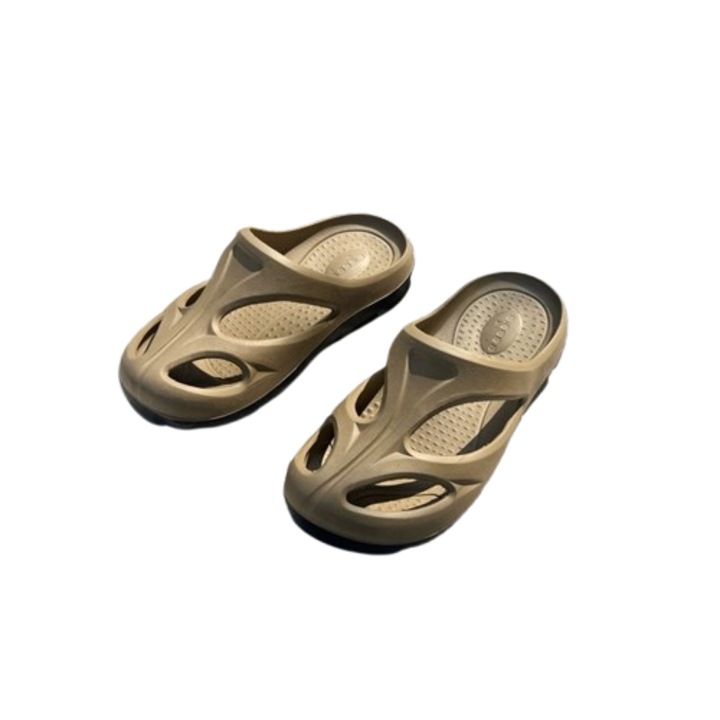 Papuci barbati ONNOLEEY, Spuma EVA, kaki, Kaki