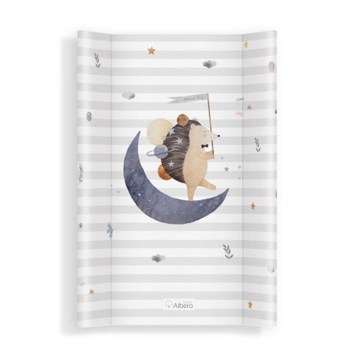 Saltea de infasat bebe cu intaritura 70x47, 5 CP3 Moon Hedghog