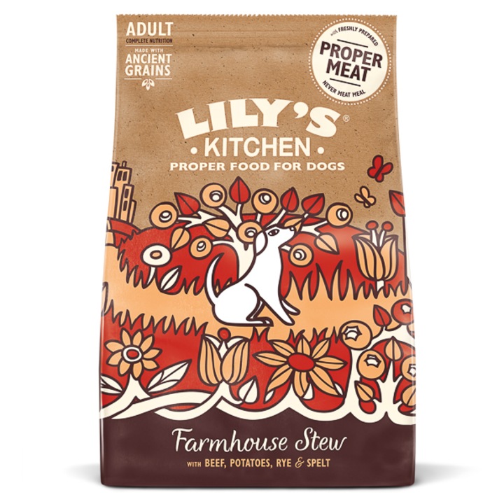 Lily's Kitchen Hrana Uscata Ancient Grains Beef Dog Dry Food 7 kg