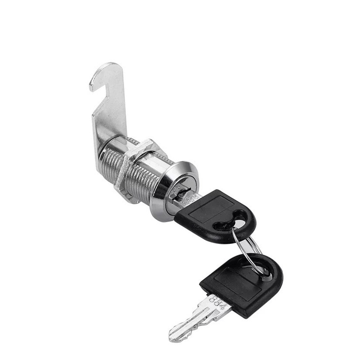 Lacat pentru cutie postala, Sunmostar, 30mm, argintiu, dimensiuni 47x30x23mm