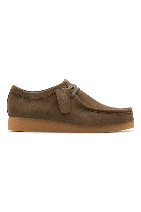 Clarks, Wallabeeevo nyersbőr mokaszin, Khaki