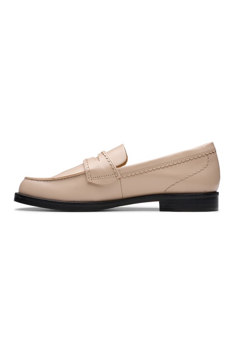 Clarks, Кожени мокасини, Светло бежово