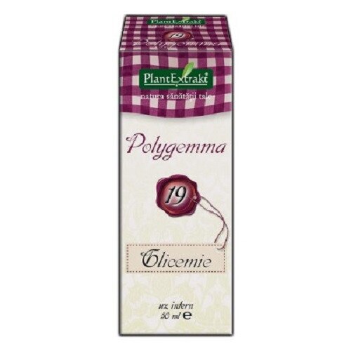 PlantExtrakt Polygemma 19, Glicemie 50 ml