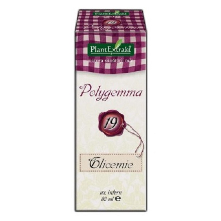 PlantExtrakt Polygemma 19, Glicemie 50 ml