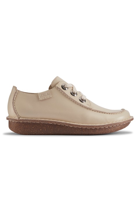 Clarks, Funny Dream bőrmokaszin, Krémszín