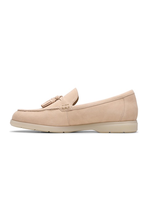 Clarks, Велурени мокасини Narini Edge, Бежов