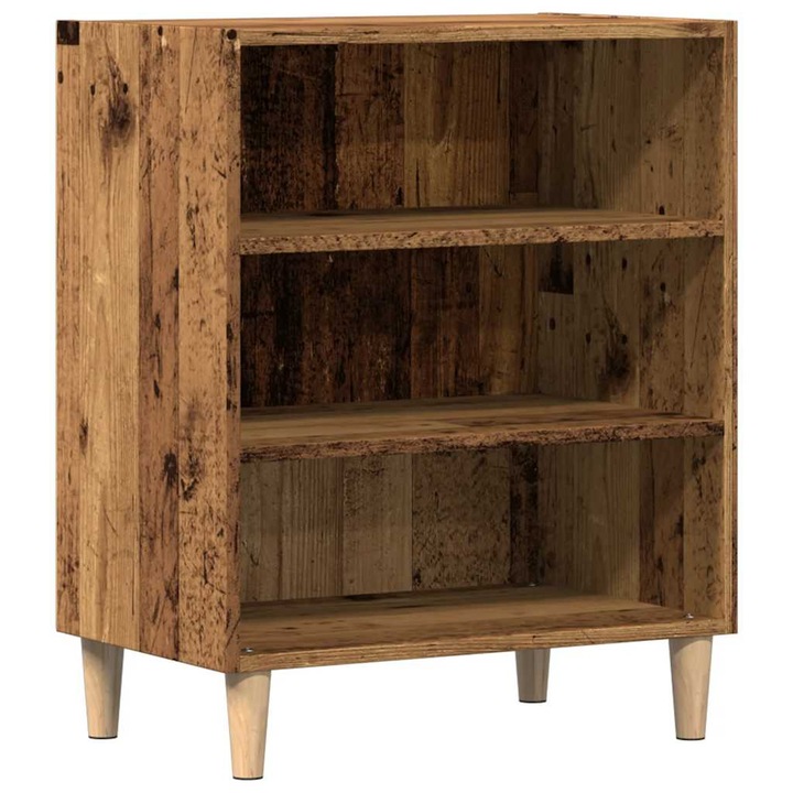 VidaXL antik fa színű szerelt fa tálalószekrény 57 x 35 x 75 cm 12.73 kg 856468
