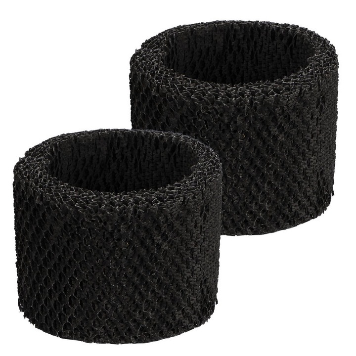 Filtru umidificator set 2 bucati, YanBan, pentru Philips HU4811 HU4813 HU4801 HU4802, negru