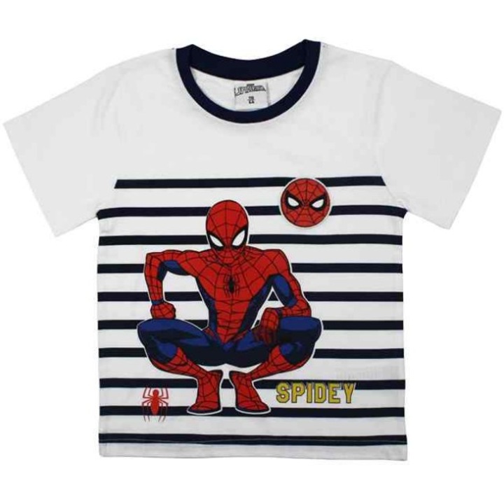 Marvel Spider-man polo 2, Fehér/Tengerészkék