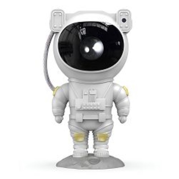 Proiector In Forma De Astronaut Cu Telecomanda