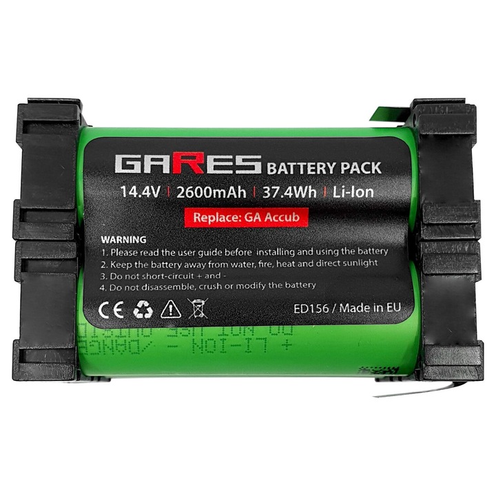 Baterie Gares, 14.4V 2.6Ah, pentru Gesipa Accubird