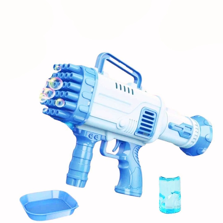 Базука Играчка за Деца, Синя, Забавна, Уникален Дизайн