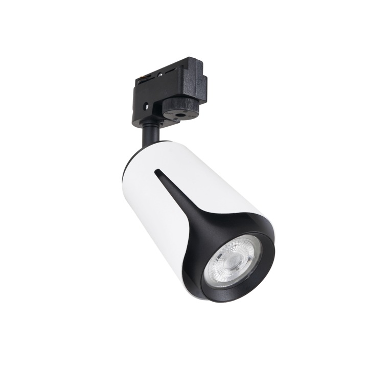 Corp de iluminat cu halogen pentru sine GU10 LED Steka XD-IK252W - Alb + negru