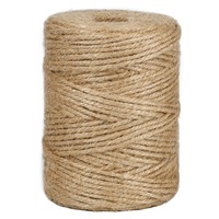 Sfoara Iuta, Axroad Mall, Funie pisici, Iuta, Diametru 3mm, Lungime 200m, Rezistent la uzura, Robusta si durabila, Pentru mestesuguri, impachetare cadouri, gradinarit, buchete, decoratiuni de sarbatori, Materiale natural