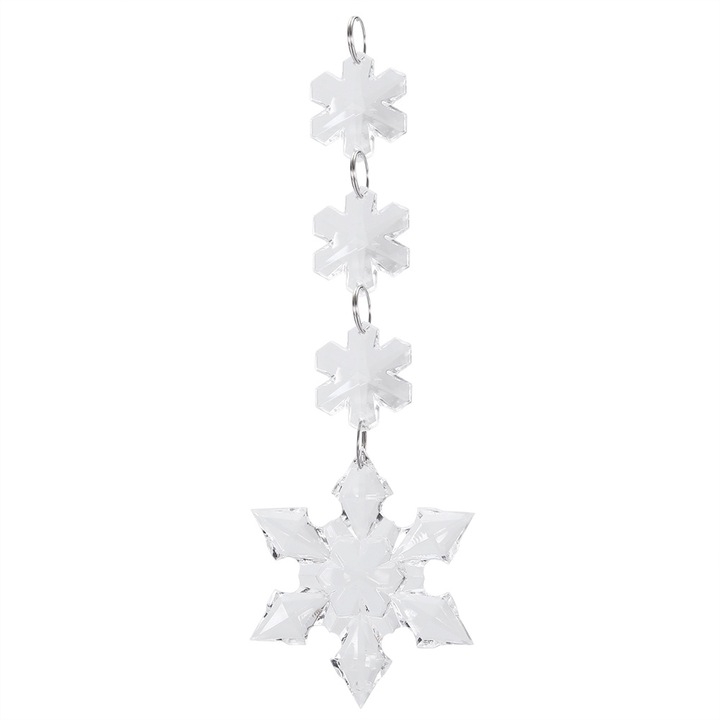 Jormftte dekoratív medál, többszínű K9 kristály, 6.5cm