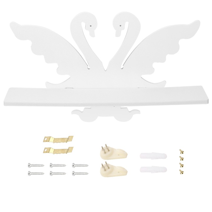 Pillangó alakú tárolópolc, Jormftte, környezetbarát kialakítás, falra szerelhető, vidéki dekoráció