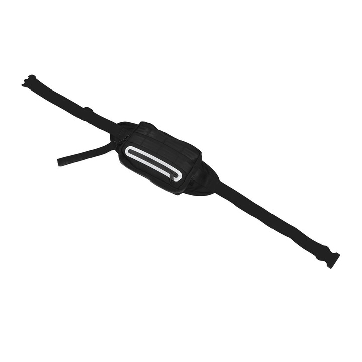 Jormftte férfi táska, sling típusú, állítható, vízálló, többszínű, 30x45cm