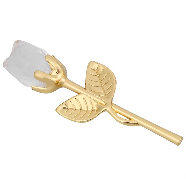 24K kristály dísz, arany és ezüst ágak, ajándék szett, dekorációs kiegészítők