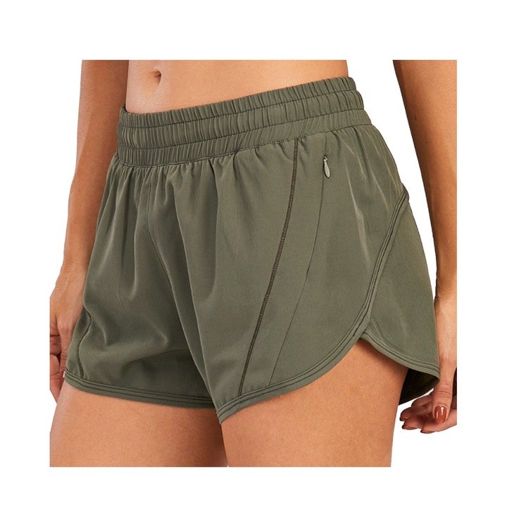 Női sport rövidnadrág, Jormftte, gyorsan száradó, magas derék