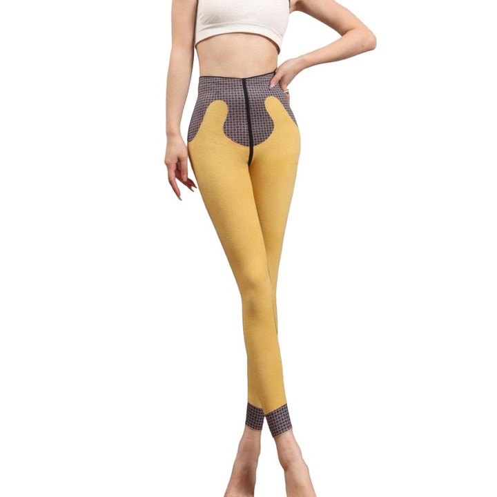 Női sport leggings, Jormftte, Sárga