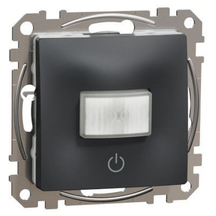 Noul senzor de miscare Schneider Sedna, cu buton, 160°, 10a, antracit