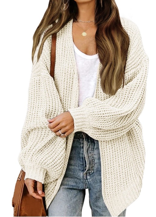 Női kardigán, Jormftte, bézs, akril