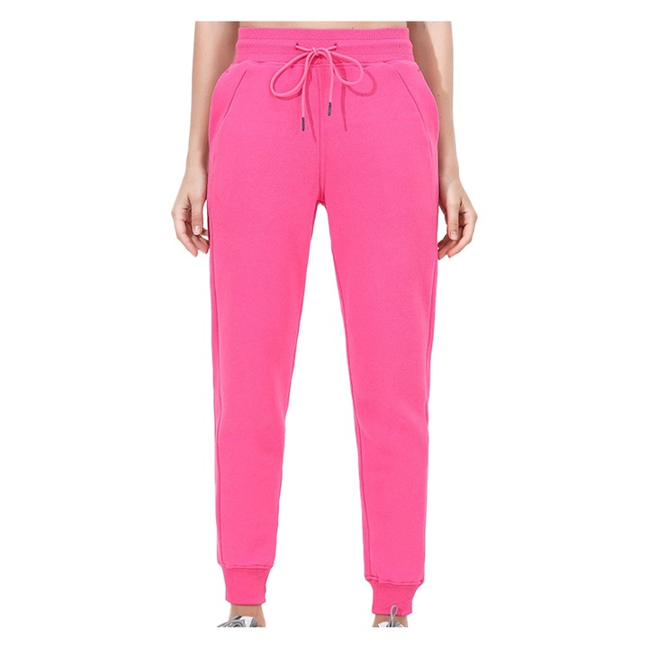 Női sportnadrág, Jormftte, pamut, Rózsaszín