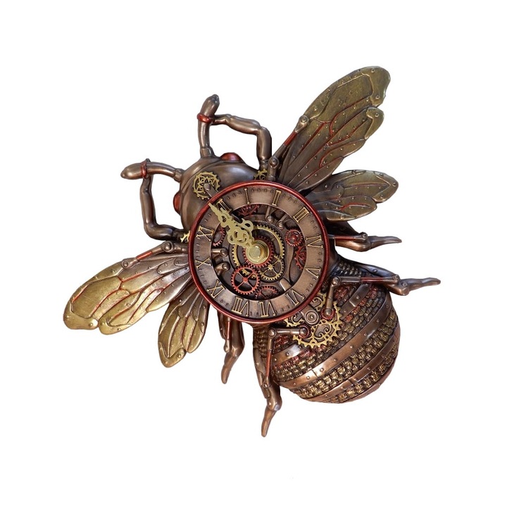 Часовник във формата на механична пчела Veronese 25см