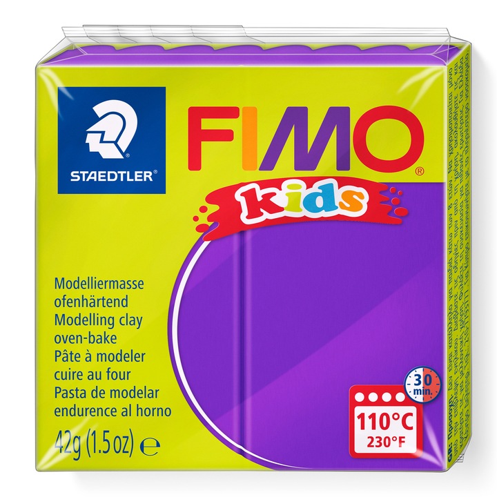 Plastilina, Fimo, 42 g, Violet