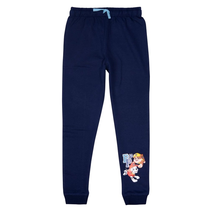 Fiú melegítőnadrág, kék, 100% pamut, Run, Paw Patrol