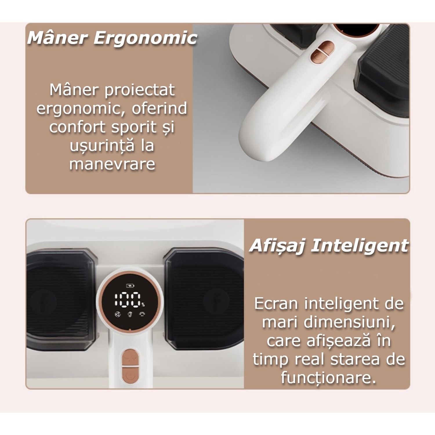 Aspirator Anti-Acarieni UV-C, Tehnologie Avansata, Filtrare HEPA, Putere Mare de Aspirare, Ultrasunete pentru Curatare Profunda a Saltelelor, Eliminand Acarienii, Bacteriile, Alergenii, Design Ergonomic, Siguranta Garantata, Functionare Fara Fir