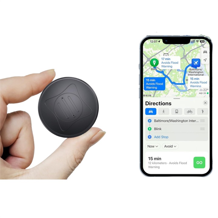 Устройство за локализиране, Mmgoqqt, Bluetooth, IP67, за кола