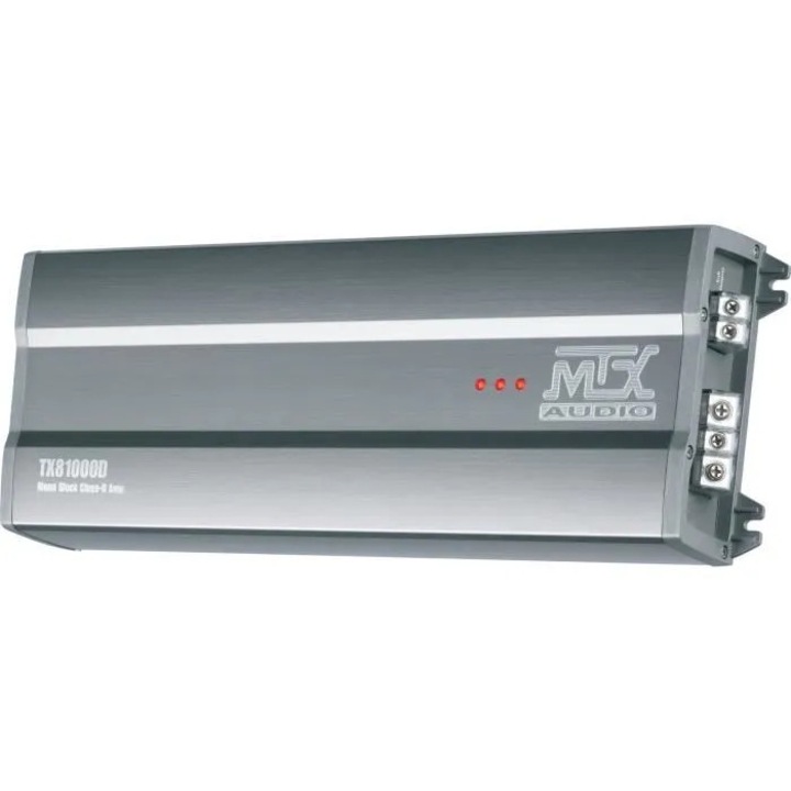 Amplificator auto MTX TX81000D, 1000W RMS, Clasa D, 2Ω